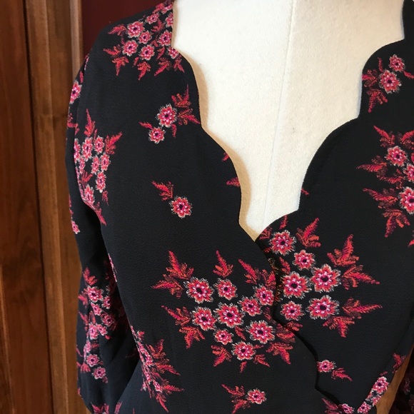 ** 3 for $30 ** Classy Wrap-around Dress - Picture 2 of 10